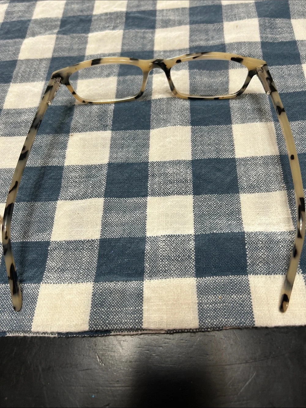 kate spade Tortoise Pattern Reading Glasses with Lime Green Case